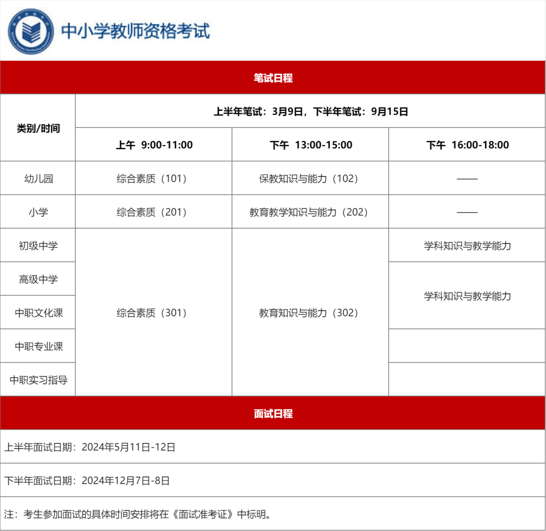 浙江小学教师资格